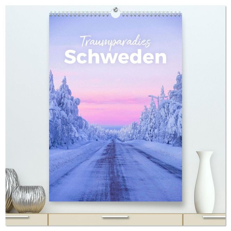 Produktbild: Traumparadies Schweden (hochwertiger Premium Wandkalender 2026 DIN A2 hoch), Kunstdruck in Hochglanz