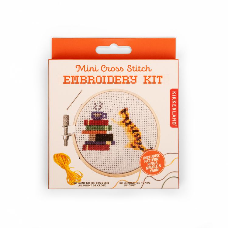 Produktbild: Cat Mini Cross Stitch Embroidery