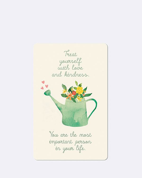 Produktbild: Lunacard Postkarte *Treat yourself with love and kindess