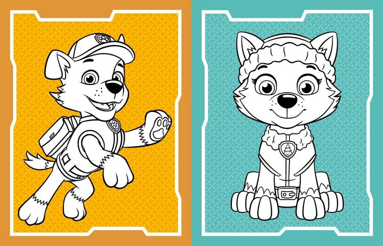 Produktbild: PAW Patrol 3-in-1 Malbuch I Ab 4 Jahren