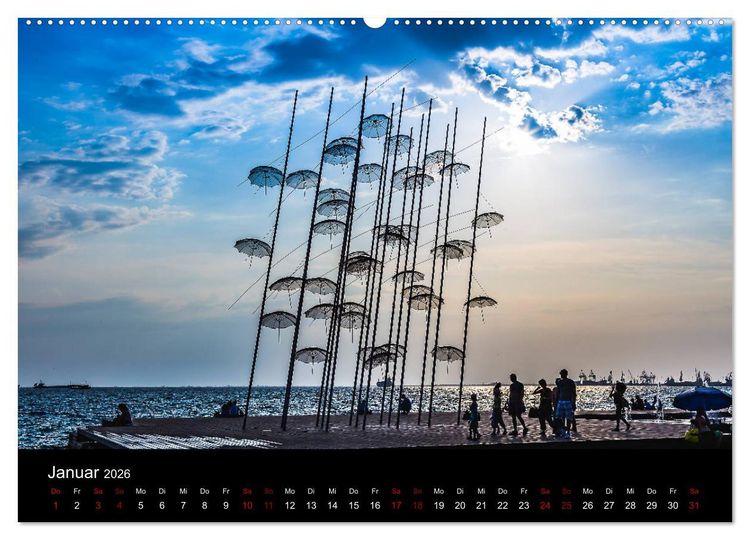 Produktbild: Reiseziele in Griechenland (Wandkalender 2026 DIN A2 quer), CALVENDO Monatskalender