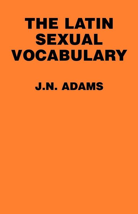 Produktbild: The Latin Sexual Vocabulary