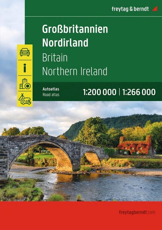 Produktbild: Freytag & berndt Autoatlas Gro&szlig;britannien - Nordirland 1:200.000