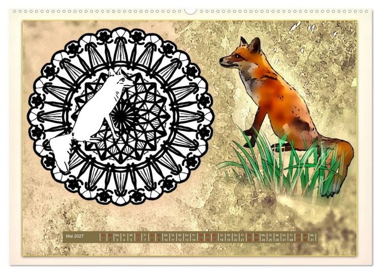 Produktbild: Mandalas 2027 - Beruhigende Momente (Wandkalender 2027 DIN A2 quer), CALVENDO Monatskalender