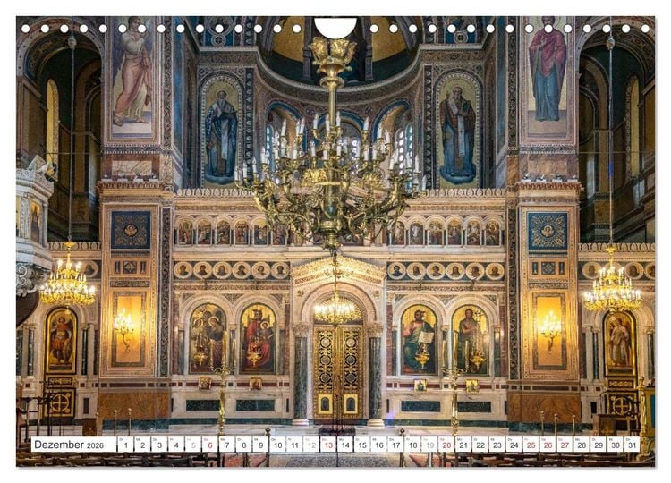 Produktbild: Griechenland - Athen (Wandkalender 2026 DIN A4 quer), CALVENDO Monatskalender