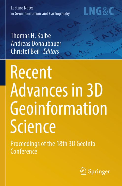 Produktbild: Recent Advances in 3D Geoinformation Science