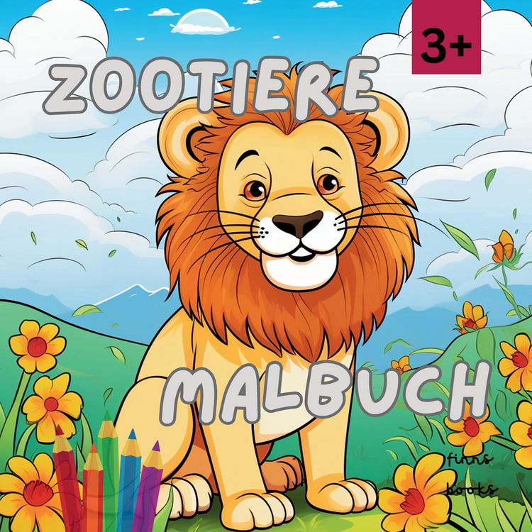 Produktbild: Zootiere Malbuch
