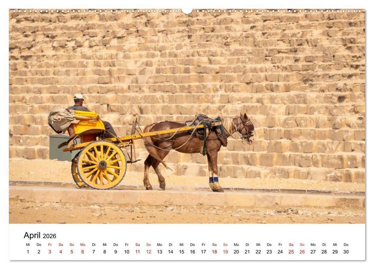 Produktbild: Kairo ganz nah (Wandkalender 2026 DIN A2 quer), CALVENDO Monatskalender