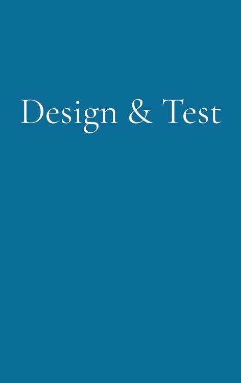 Produktbild: Design & Test