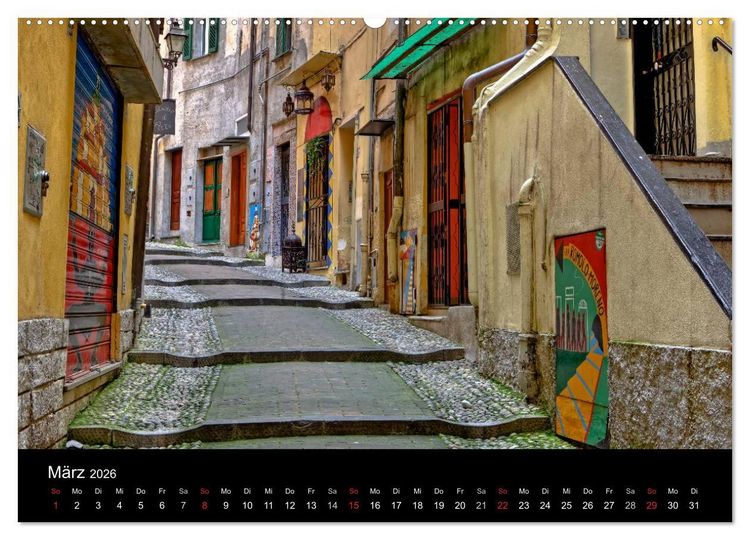 Produktbild: Ligurien - die italienische Riviera (Wandkalender 2026 DIN A2 quer), CALVENDO Monatskalender