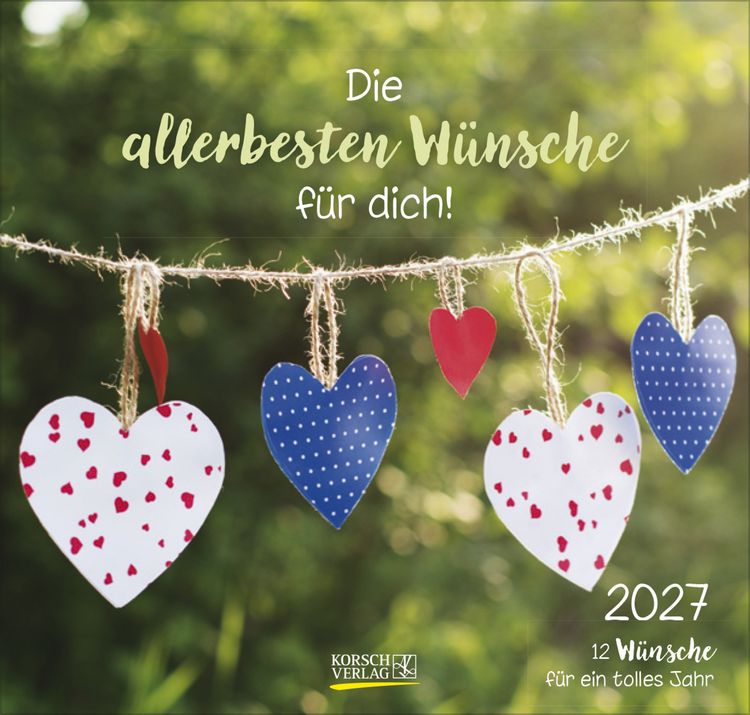 Produktbild: Die allerbesten W&uuml;nsche f&uuml;r dich 2027