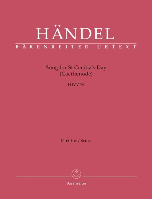 Produktbild: H&auml;ndel, G: Song for St Cecilia&acute;s Day HWV 76