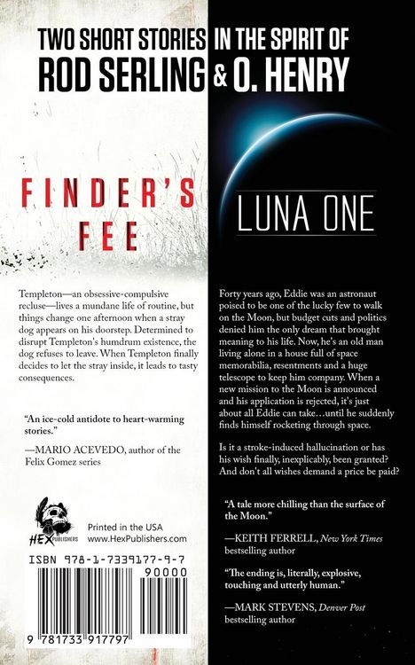 Produktbild: Luna One / Finder's Fee (Double Feature)