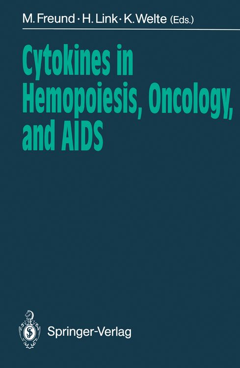 Produktbild: Cytokines in Hemopoiesis, Oncology, and AIDS