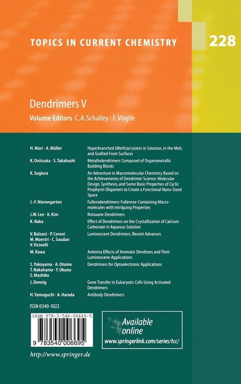 Produktbild: Dendrimers V