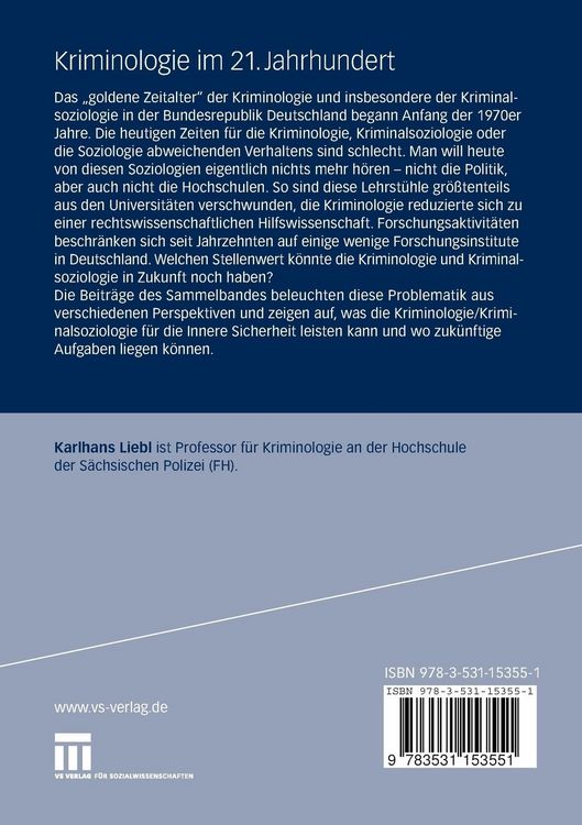 Produktbild: Kriminologie im 21. Jahrhundert