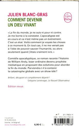 Produktbild: Blanc-Gras, J: Comment devenir un dieu vivant