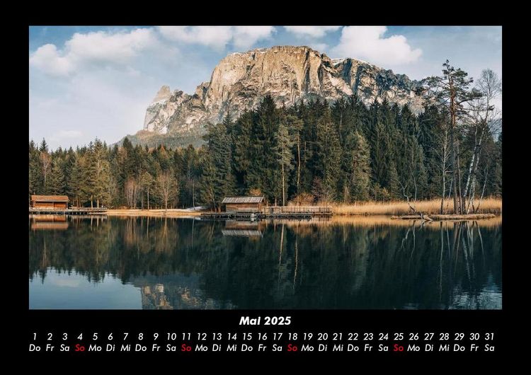 Produktbild: Berge 2025 Fotokalender DIN A3