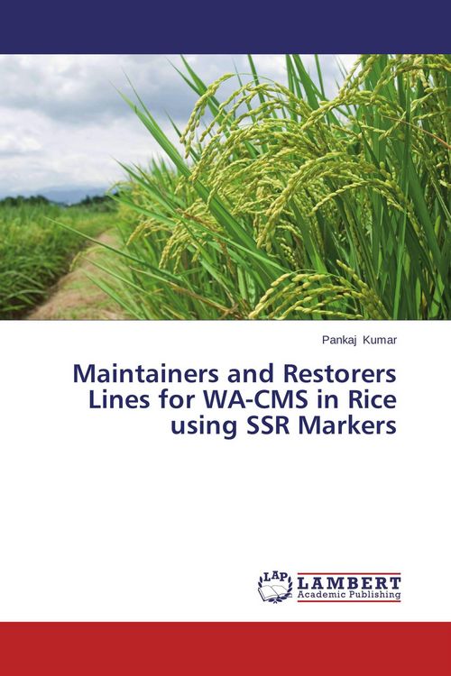 Produktbild: Maintainers and Restorers Lines for WA-CMS in Rice using SSR Markers