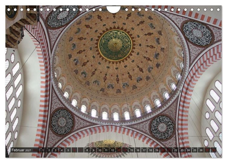 Produktbild: Moscheen in Istanbul. Rund um die Hagia Sophia (Wandkalender 2027 DIN A4 quer), CALVENDO Monatskalender