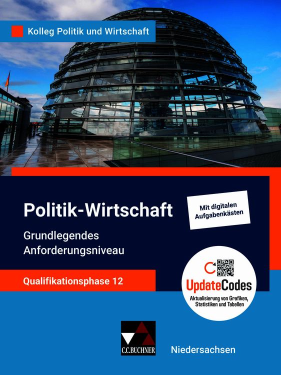 Produktbild: Kolleg Politik und Wirtschaft &ndash; Niedersachsen / Kolleg Politik u. Wirt. NI Qualiphase 12 gA