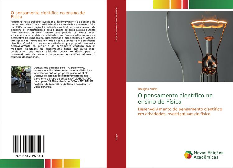 Produktbild: O pensamento cient&iacute;fico no ensino de F&iacute;sica