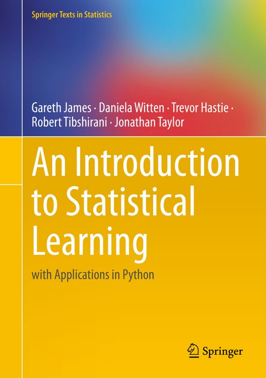 Produktbild: An Introduction to Statistical Learning