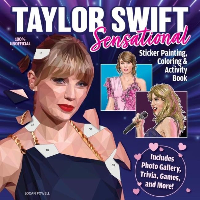 Produktbild: Taylor Swift Sensational Sticker Painting, Coloring & Activity Book