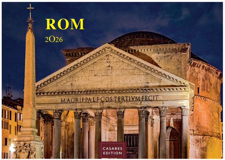 Produktbild: Rom Kalender 2026 – Wandkalender | Fotokalender Italien 35x50cm - mit 12 beeindruckenden Motiven der ewigen Stadt