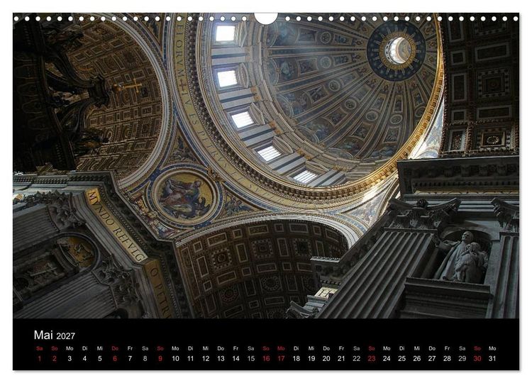 Produktbild: Vade mecum Romam - Geh mit mir nach Rom (Wandkalender 2027 DIN A3 quer), CALVENDO Monatskalender
