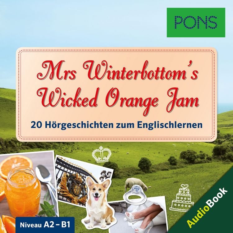 Produktbild: PONS Hörbuch Englisch: Mrs Winterbottom's Wicked Orange Jam