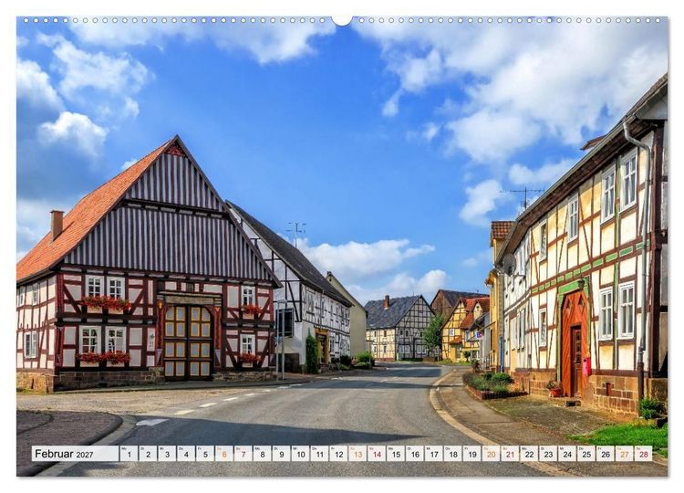 Produktbild: Naturpark Reinhardswald - Wo die Sababurg auf die Weser trifft (Wandkalender 2027 DIN A2 quer), CALVENDO Monatskalender