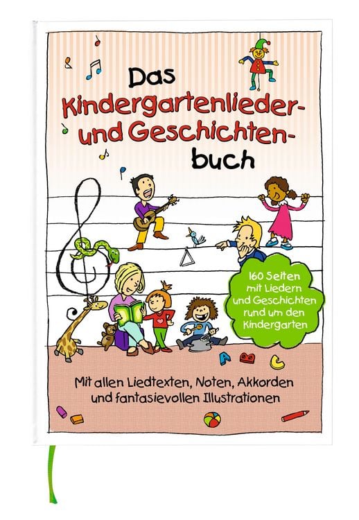 Produktbild: Das Kindergartenlieder- und Geschichtenbuch