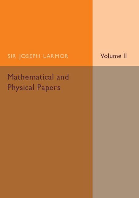 Produktbild: Mathematical and Physical Papers