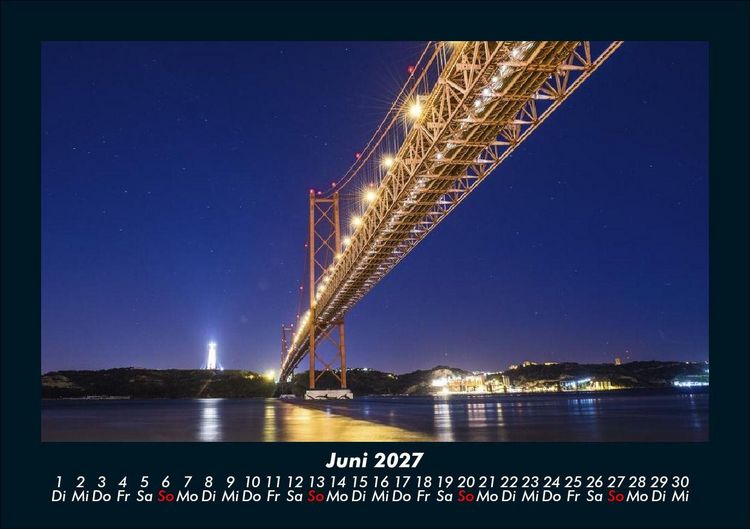 Produktbild: Lissabon 2027 Fotokalender DIN A5