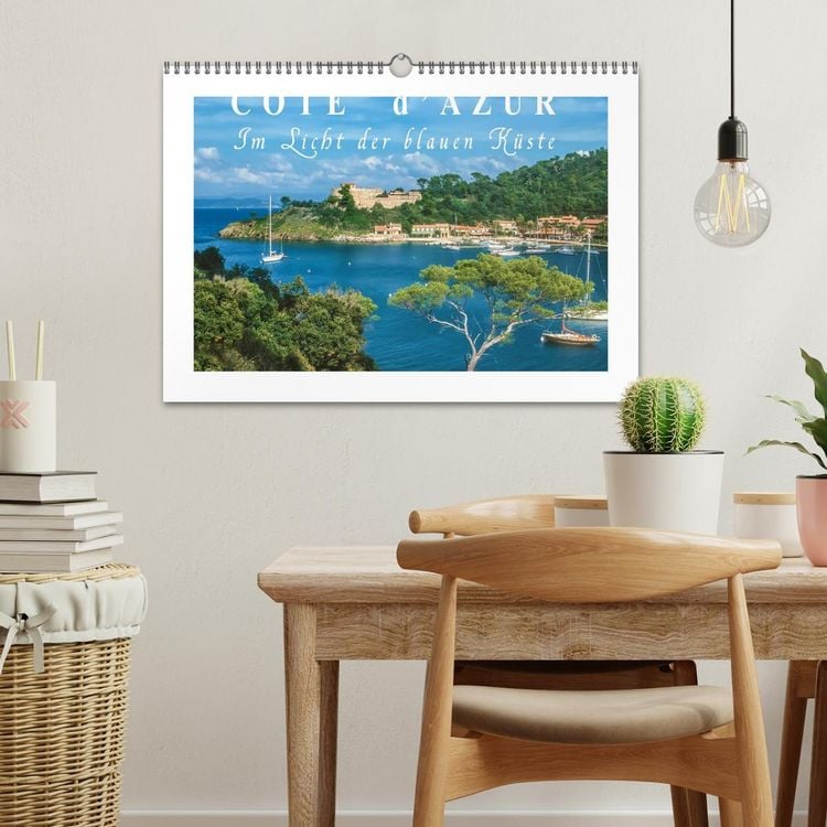Produktbild: Cote d'Azur - Im Licht der blauen K&uuml;ste (Wandkalender 2026 DIN A3 quer), CALVENDO Monatskalender