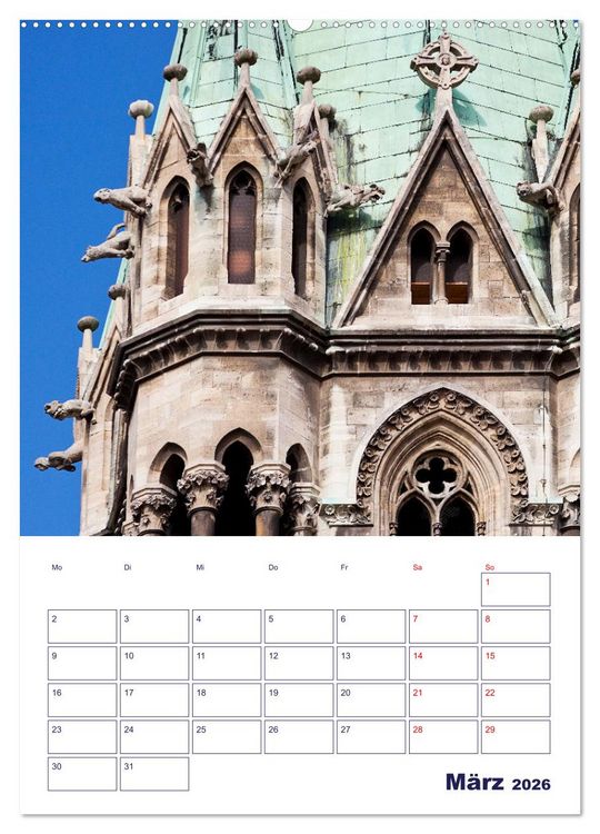 Produktbild: Welterbe Naumburg (Wandkalender 2026 DIN A2 hoch), CALVENDO Monatskalender