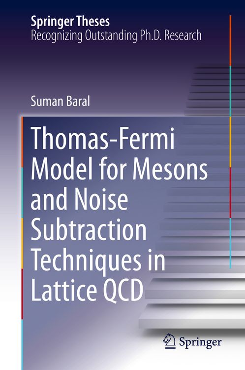 Produktbild: Thomas-Fermi Model for Mesons and Noise Subtraction Techniques in Lattice QCD