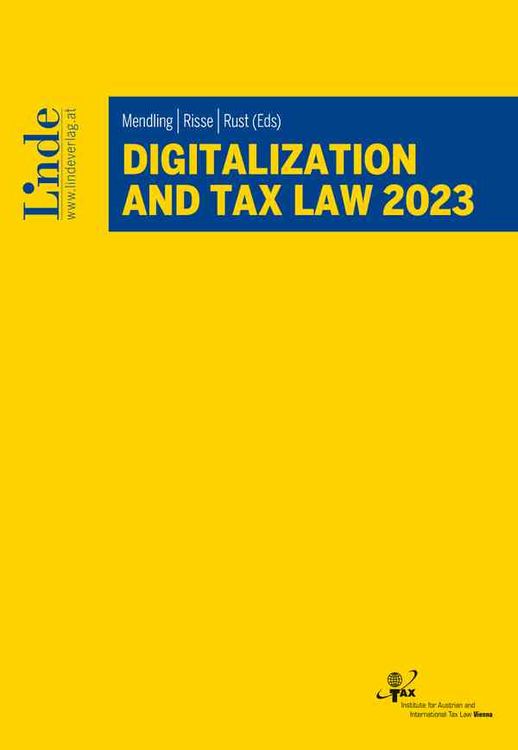 Produktbild: Digitalization And Tax Law 2023