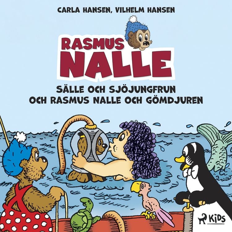 Produktbild: Rasmus Nalle - Sälle och sjöjungfrun och Rasmus Nalle och gömdjuren