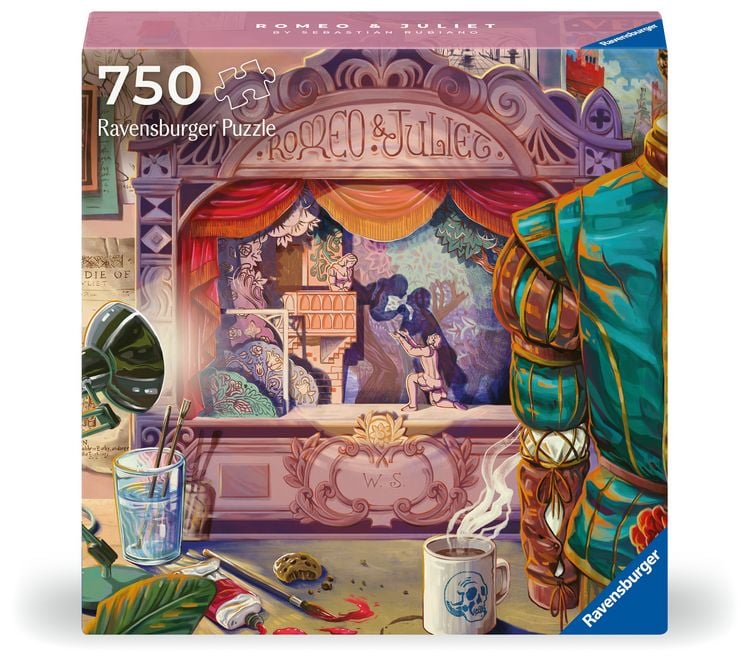 Produktbild: Erwachsenenpuzzle 750 Teile - Rome & Julia