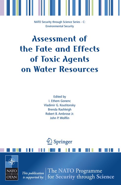 Produktbild: Assessment of the Fate and Effects of Toxic Agents on Water Resources