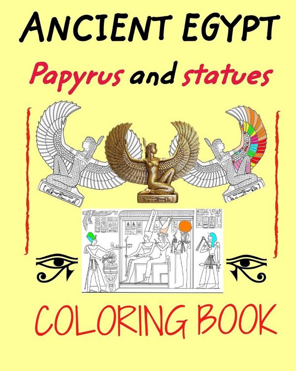 Produktbild: Ancient Egypt coloring book