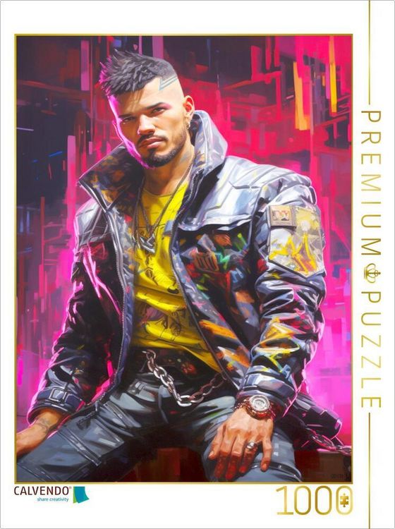 Produktbild: CALVENDO Puzzle Biohacker Rebel | 1000 Teile Lege-Gr&ouml;&szlig;e 64x48cm Foto-Puzzle f&uuml;r gl&uuml;ckliche Stunden