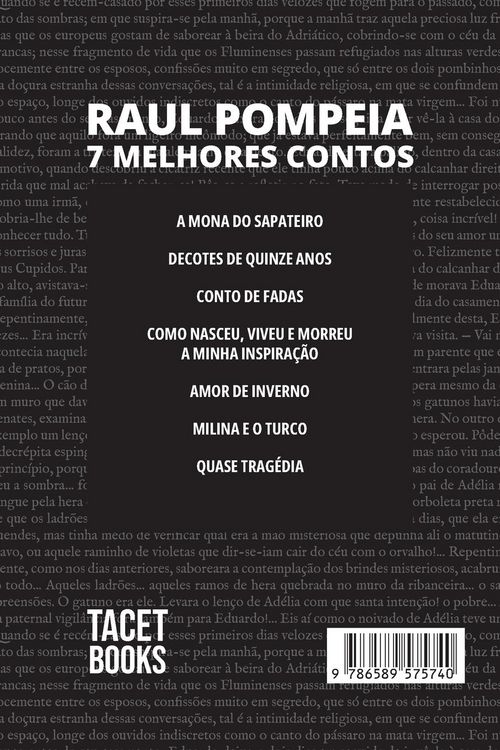 Produktbild: 7 melhores contos de Raul Pomp&eacute;ia