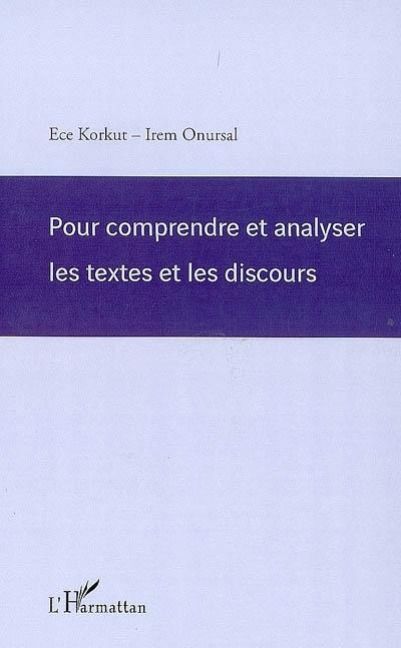 Produktbild: Pour comprendre et analyser les textes et les discours