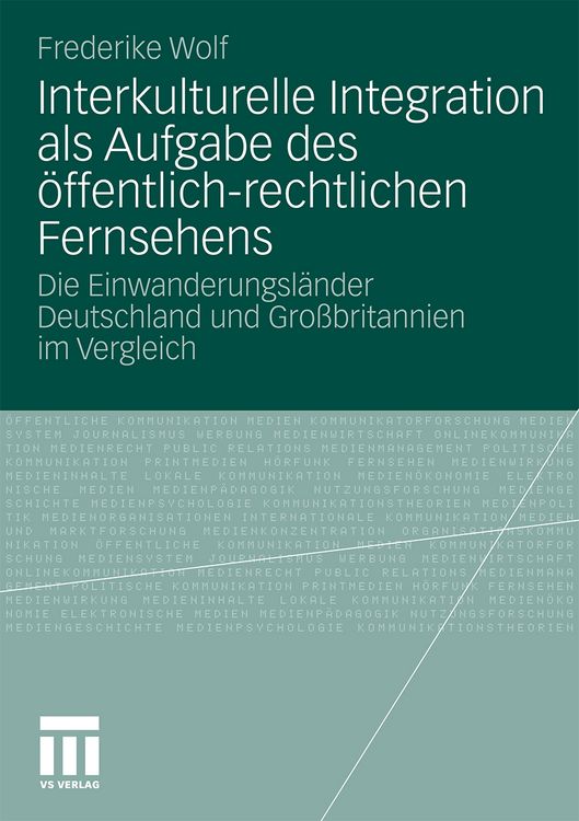 Produktbild: Interkulturelle Integration als Aufgabe des &ouml;ffentlich-rechtlichen Fernsehens