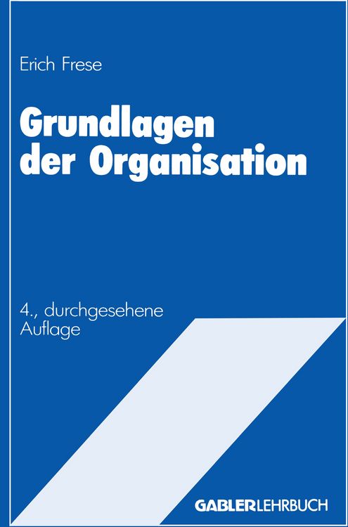 Produktbild: Grundlagen der Organisation