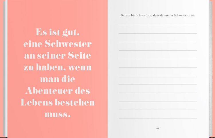 Produktbild: F&uuml;r meine wunderbare Schwester