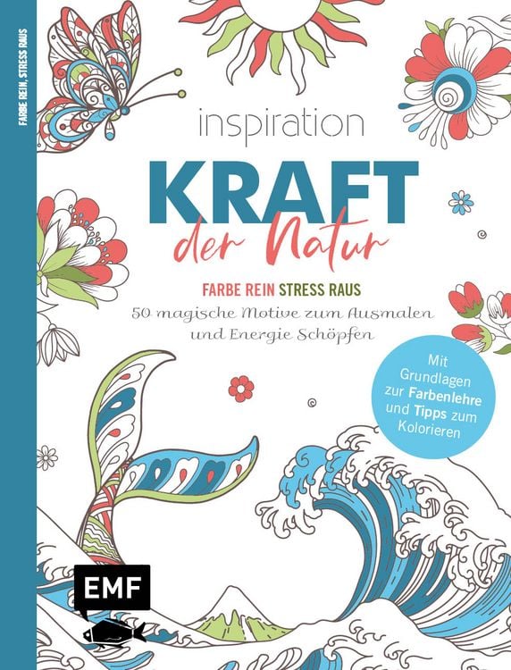 Bild vom Artikel Inspiration Kraft der Natur – 50 magische Motive zum Ausmalen und Energie schöpfen vom Autor 
